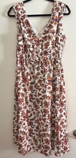 SUMMER FLORAL DRESS SLEEVELESS NEW