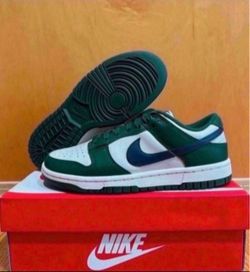Nike Dunk Low Retro Gorge Green Midnight Navy Womens Size 7 Brand New