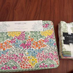 Spring Cotton Placemats And Napkins