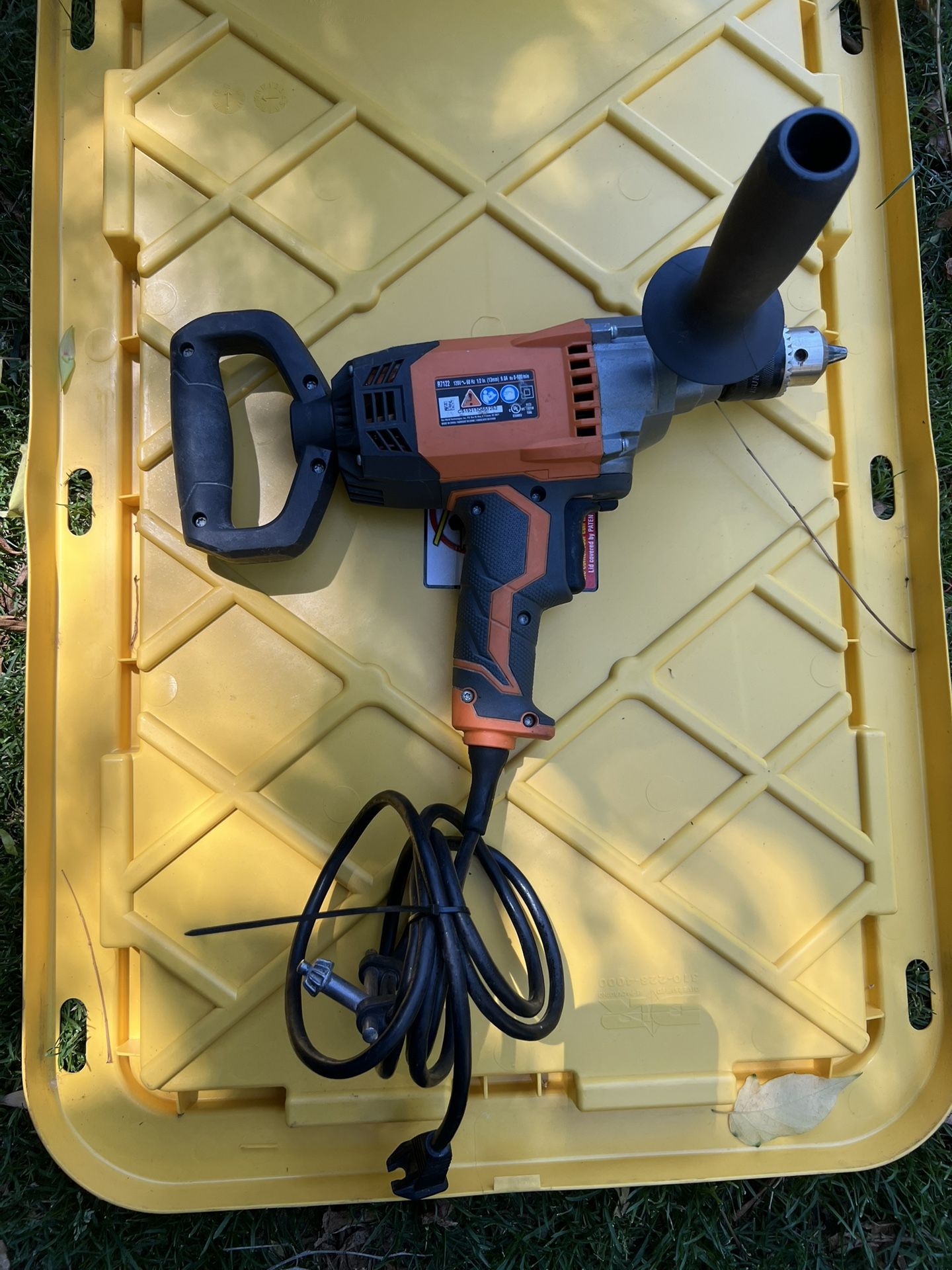 Ridgid Mixer