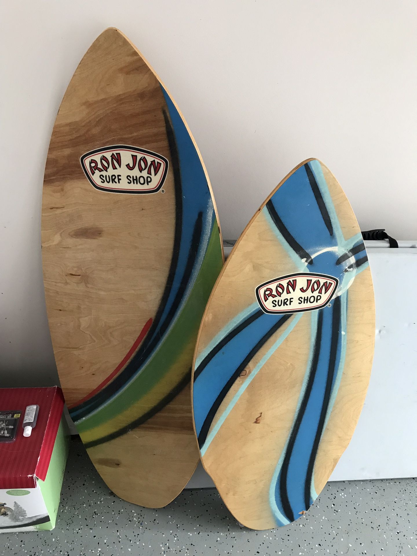 Ron Jon surf shop Wooden Skim Boards