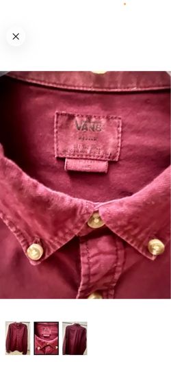 Vans Button-Down Shirt Medium