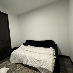 Wayfair black twin bed frame 