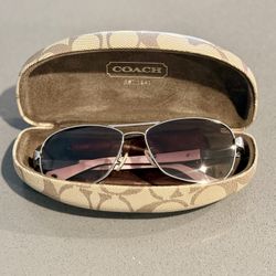 Coach Caroline Aviator Sunglasses 