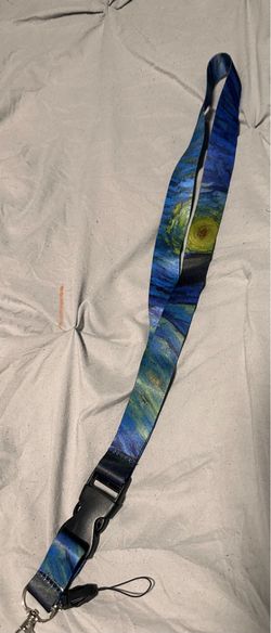Starry night lanyard