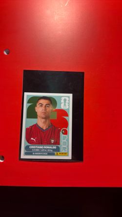 Cristiano Ronaldo Panini Sticker