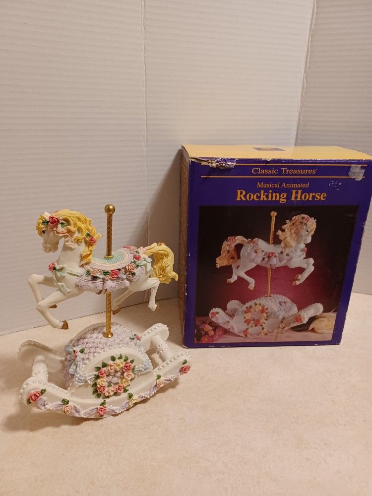 New Musical Animated Rocking Horse