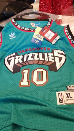 Mike Bibby XL Vancouver Grizzlies men's Jersey