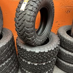 285/70R17 Falken Wildpeak M/T High Tread Full Set of 4 Tires