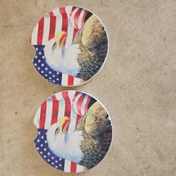 American Eagle Auto Coasters 