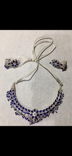 Necklace with matching ear rings