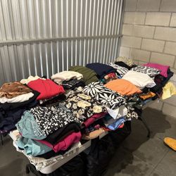 Women Blouses, Shirts & Dresses Various Sizes. Ropa De Mujer, Blusas, Camisas Y Vestidos **$2.50/pc, Minimum 50 Pieces**