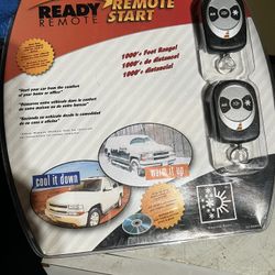 Remote Start. New