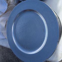 Silver Charger Plates 