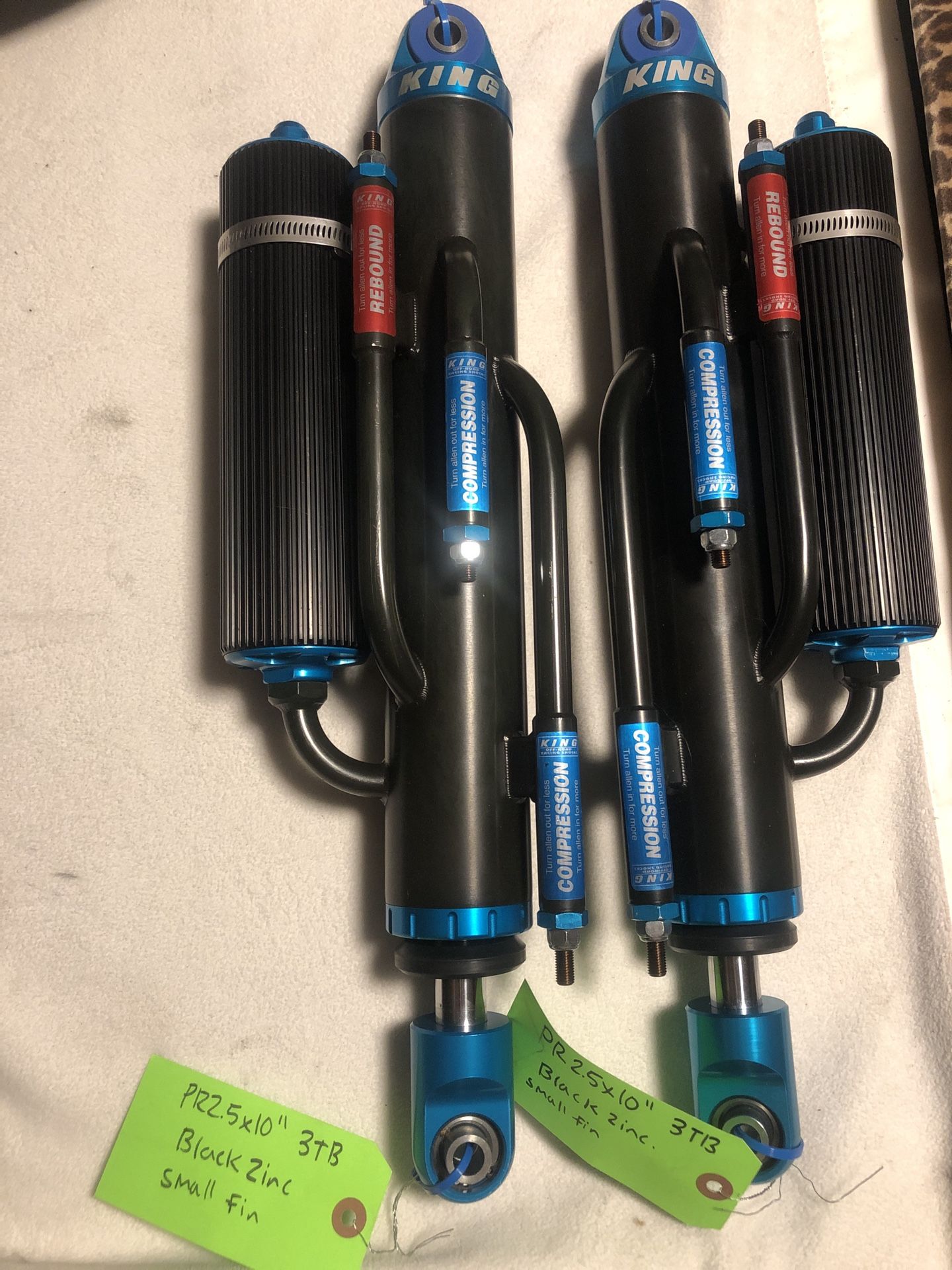 King bypass shocks. New.