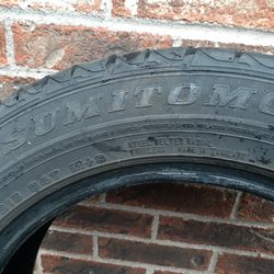 185 60 15. MATCHING SET OF TWO TIRES   IN GREAT SHAPE..