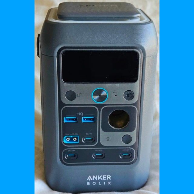 Anker SOLIX C300X DC Power Bank Station Outdoor 288Wh Portable Power Station, LiFePO4 Battery, 300W Solar Generator, for Camping, Traveling, Emergency,All Products : American Fashion Style Bags On Sale