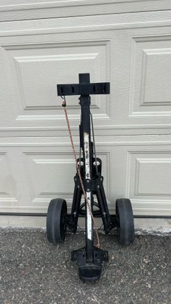Golf 2-Wheeled Steel Push Golf Cart