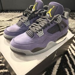 Jordan 4 Lakers Size 9.5