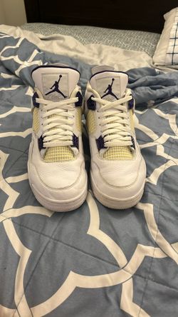 Purple Metallic 4’s 