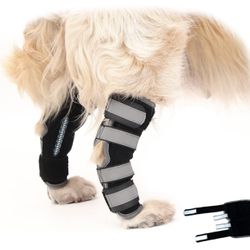 Dog Leg Brace For Rear Hock & Ankle Large