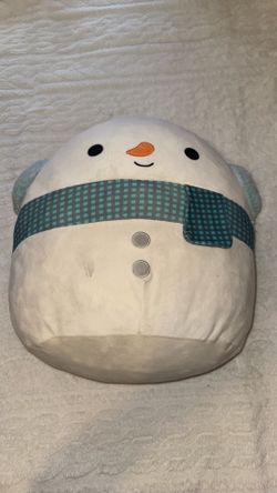 18” Snowman Squishmallow Plush – Large - Cute Winter Plush