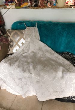 Gorgeous, Brocade Floral Bridal Gown