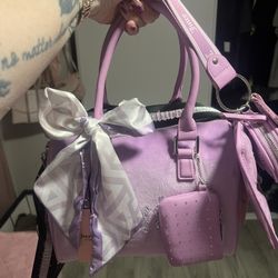 New juicy Couture Purse W/ Scarf And Wallet Set