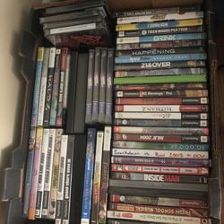 Box Of video Games And dvds And More