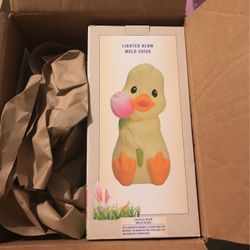 Blow Mold Easter chick