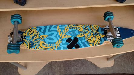 Shark teeth skateboard