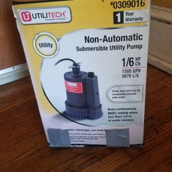 Utility pump
