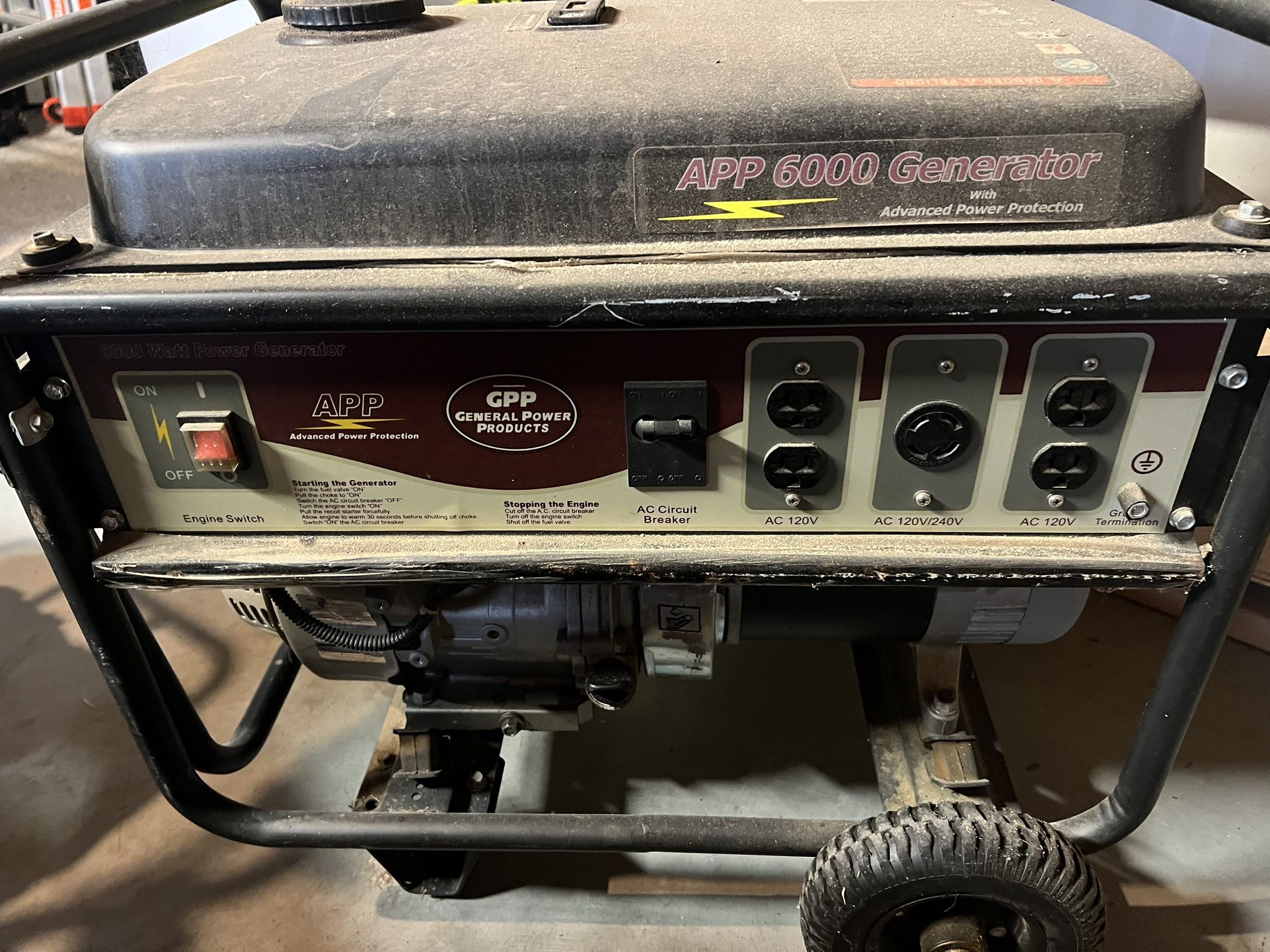 APP 6000 Generator
