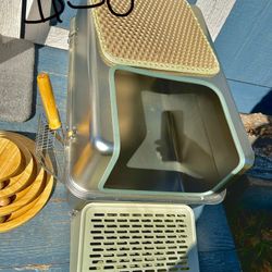 Stainless Steel Litter Box 