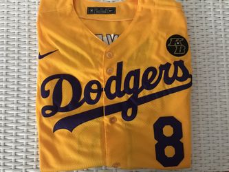 DODGER JERSEY YELLOW PURPLE AMARILLA KB 8 for Sale in Hacienda Heights CA OfferUp