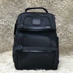 TUMI Alpha Brief Backpack in Black
