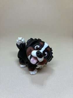 3D Printed Bernese Mountain Dog Figurine