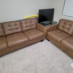 Leather Sofa And Couch 