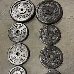 Weight Plates.        65 Dollars 