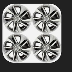 Used Set Honda Accord Silver 17” Wheel and Rims 2018
