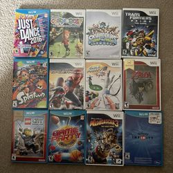 Wii and Wii U games