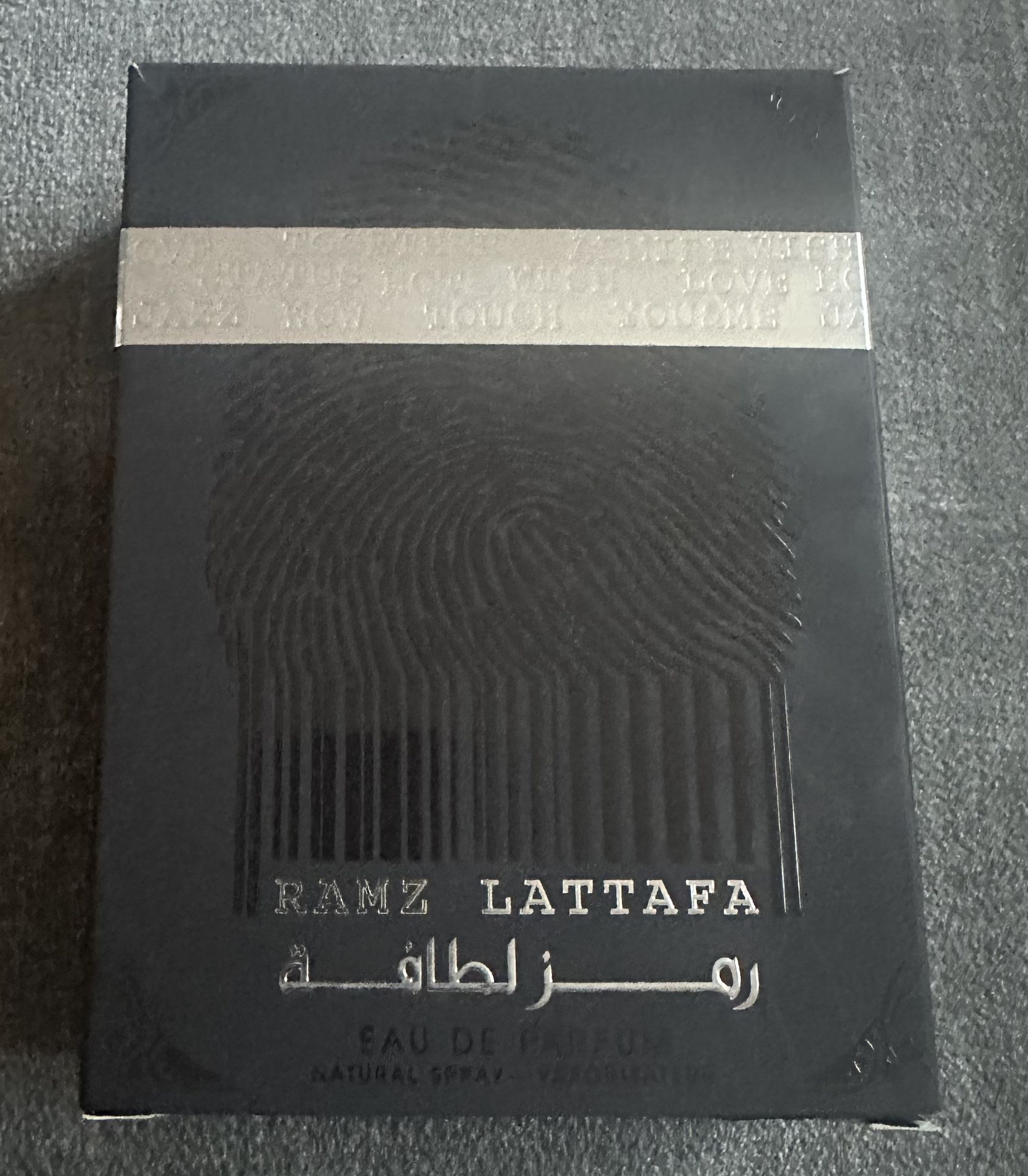 RAMZ LATTAFA COLOGNE 3.4 FL OZ