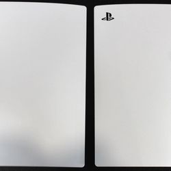 Official Sony PlayStation 5  - OEM - Original White Cover Plates