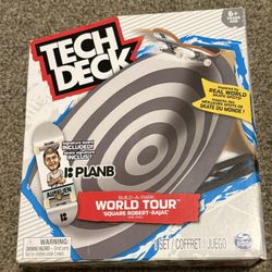 🛹 Tech Deck Build-A-Park World Tour | Square Robert-Bajac w/ Plan-B Board 🛹