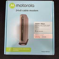 Motorola MB7621 24x8 Cable Modem (New)