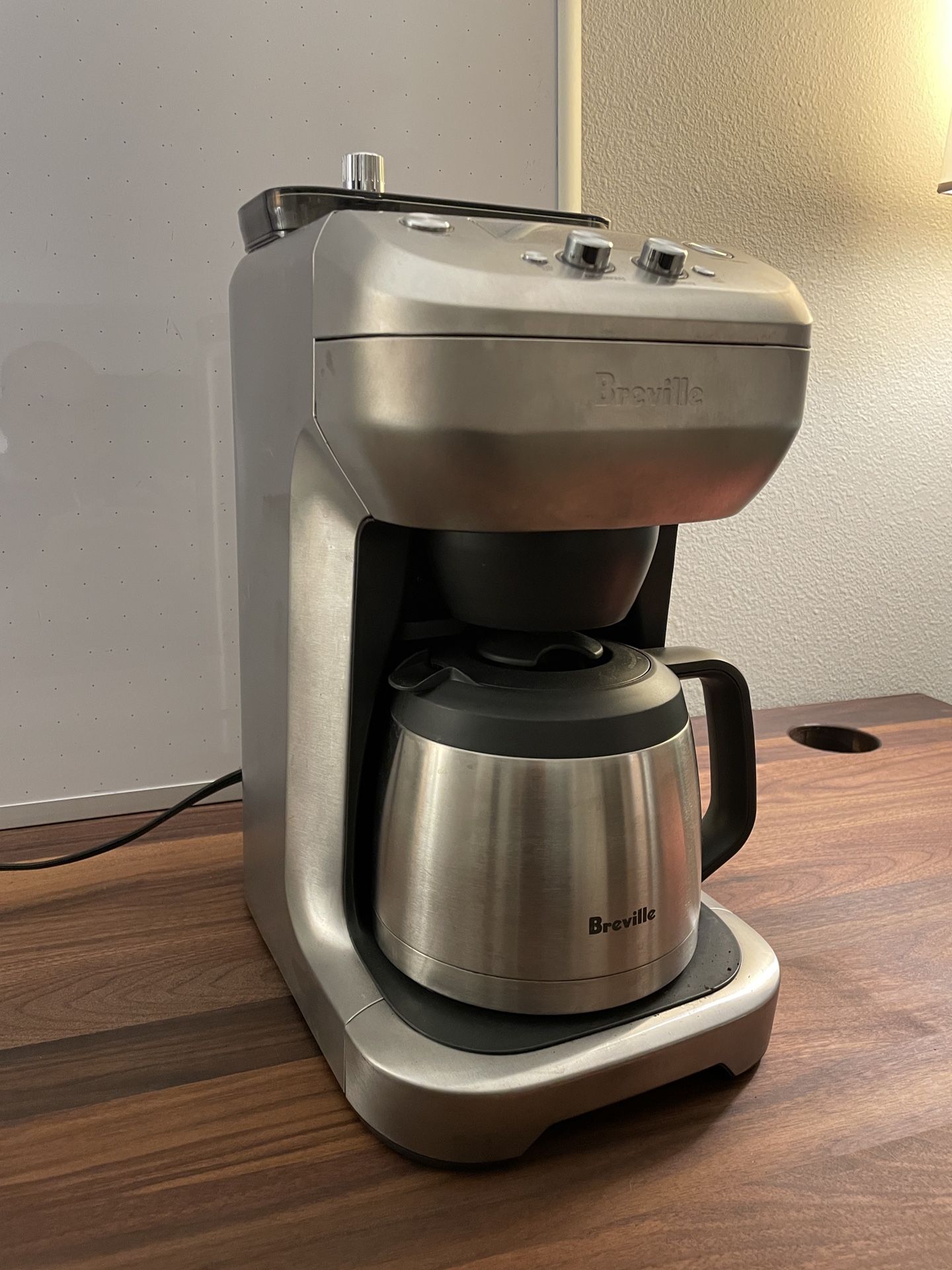 Breville Grind Control Coffee Maker, Brushed Stainless Steel, BDC650BSS