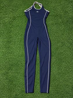 Alo Yoga Navy Blue Full-Length Unitard