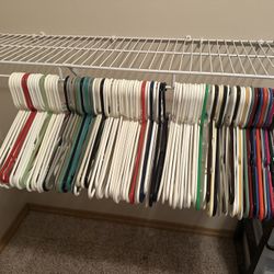 👕 Adult Size plastic clothes hangers.  Set of 180 for $20 or 90 for $10 PU near Kennewick Walmart 