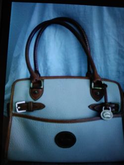 Vintage Dooney & Bourke Pebble leather handbag
