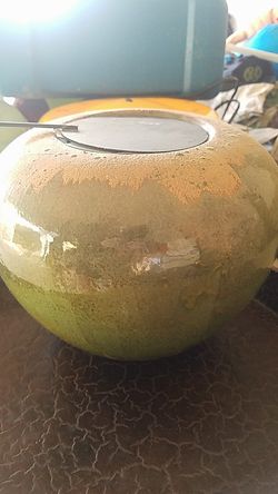 Citronella sterno fire pot